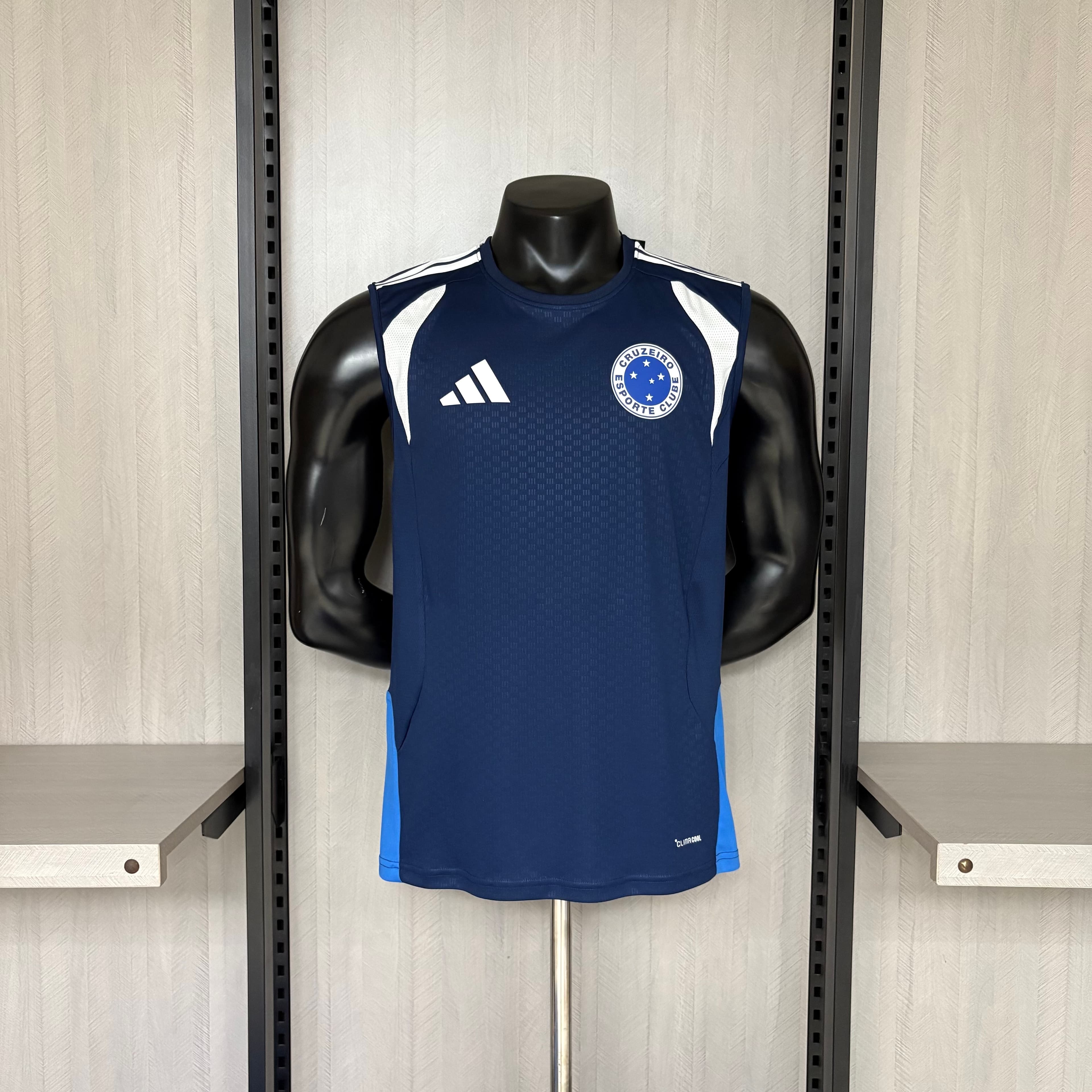 Cruzeiro Masculino 26/27 Regata Azul Escuro - Torcedor — imagem 1