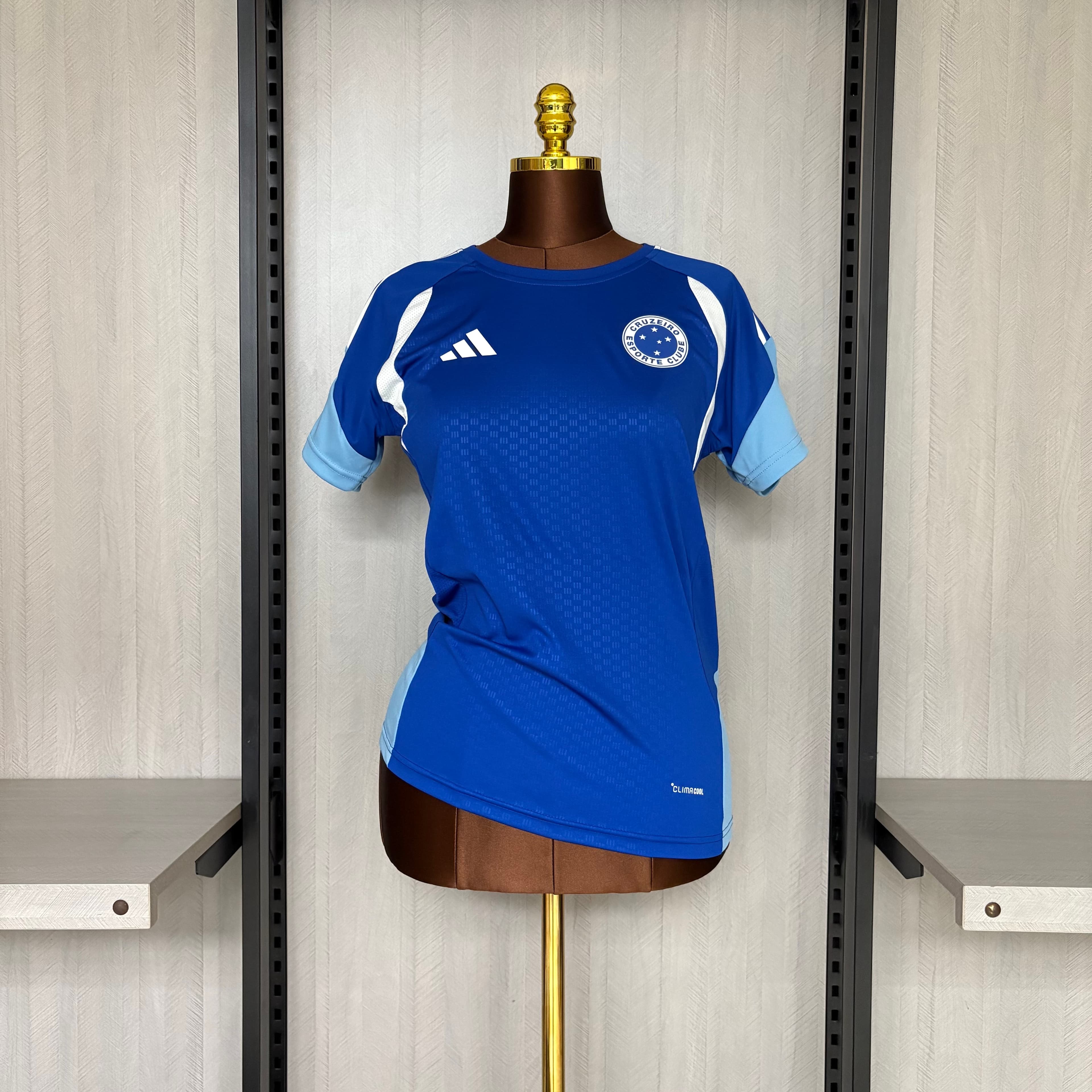 Cruzeiro Feminino 26/27 Treino Azul Claro - Torcedor