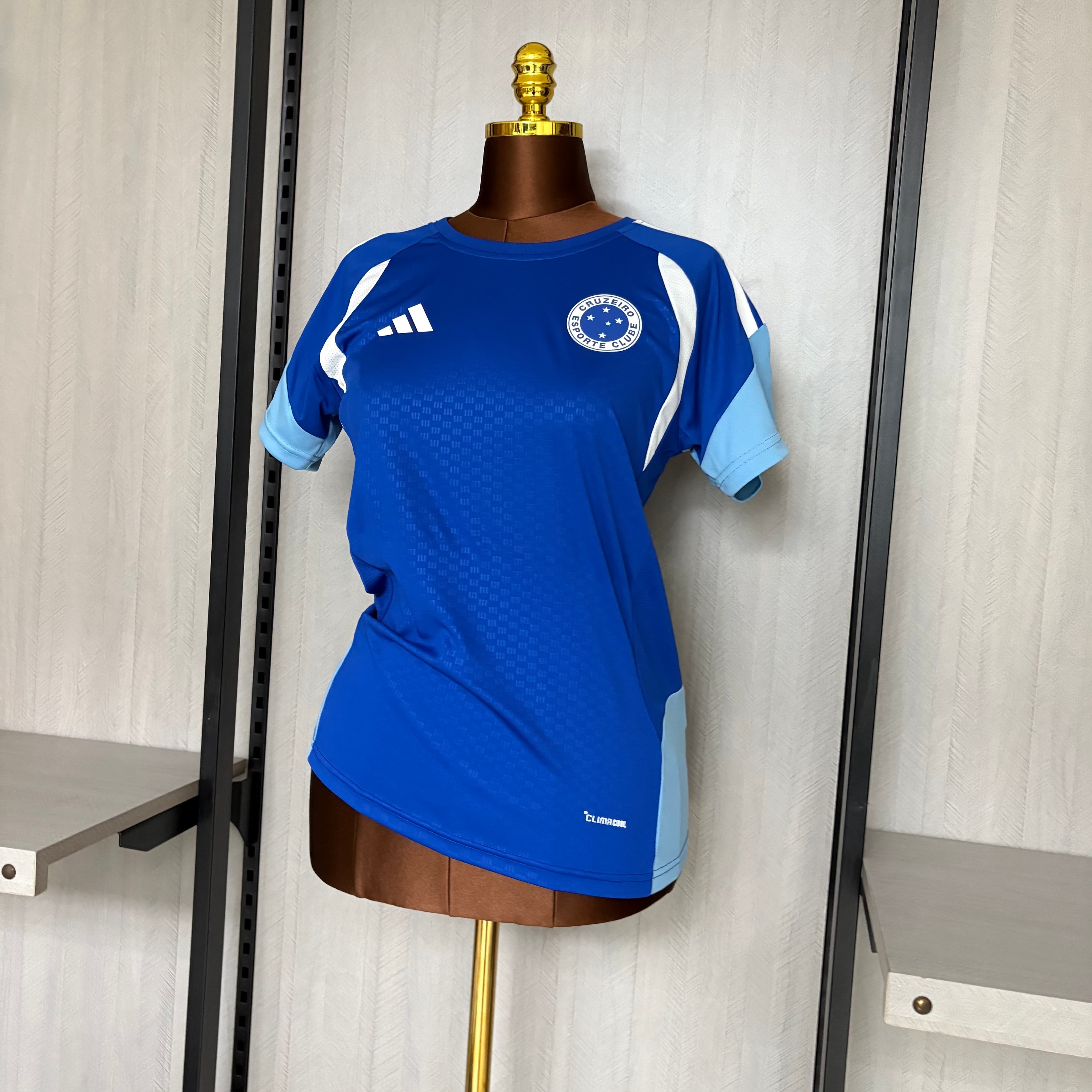 Cruzeiro Feminino 26/27 Treino Azul Claro - Torcedor — imagem 2