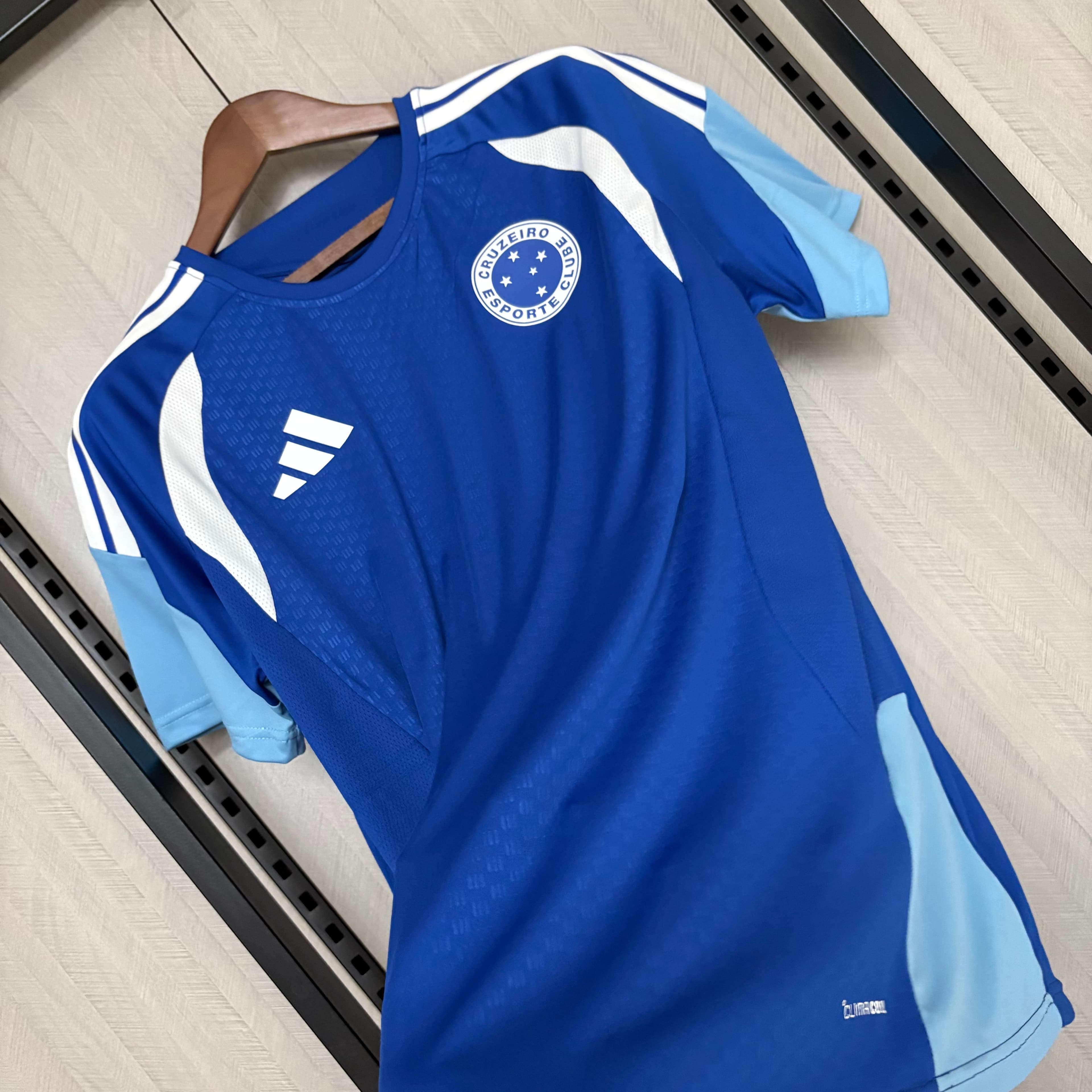 Cruzeiro Masculino 26/27 Treino Azul Claro - Torcedor — imagem 2