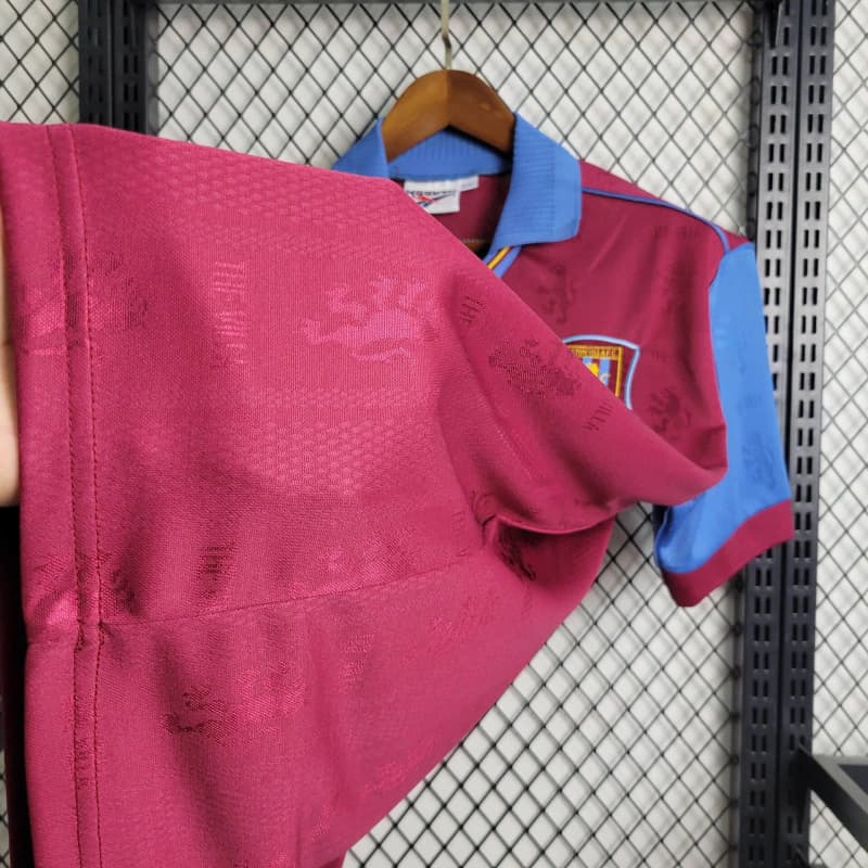 Aston Villa Masculino 95/97 Retro - Torcedor — imagem 3