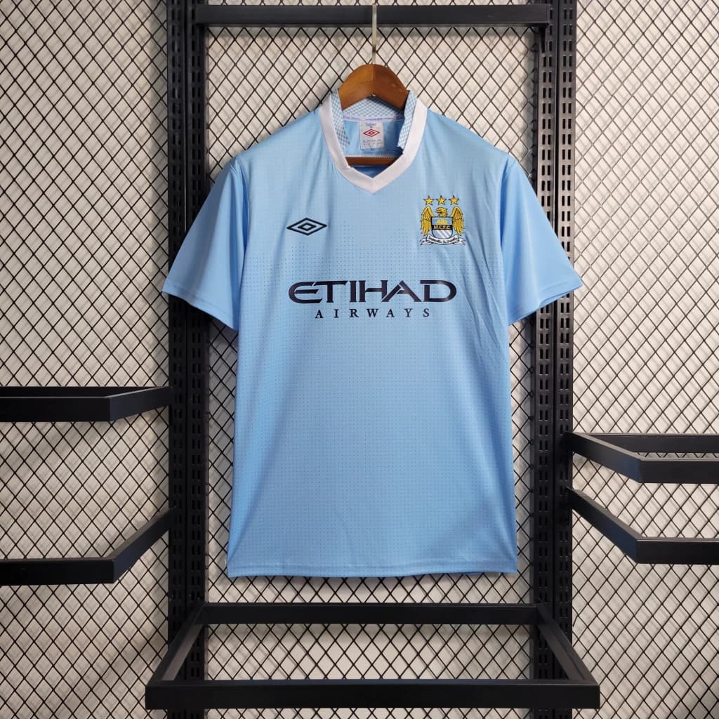 Manchester City Masculino 11/12 Retro - Torcedor — imagem 1
