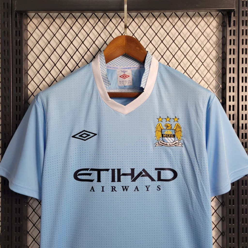 Manchester City Masculino 11/12 Retro - Torcedor — imagem 4