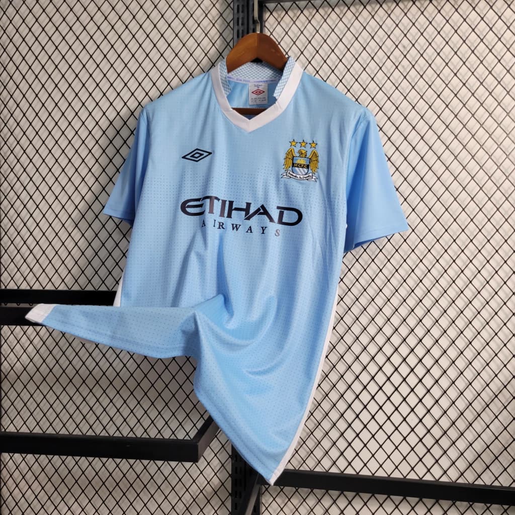 Manchester City Masculino 11/12 Retro - Torcedor — imagem 5