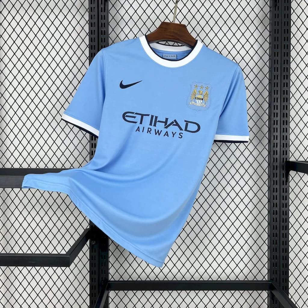 Manchester City Masculino 13/14 Retro - Torcedor — imagem 1