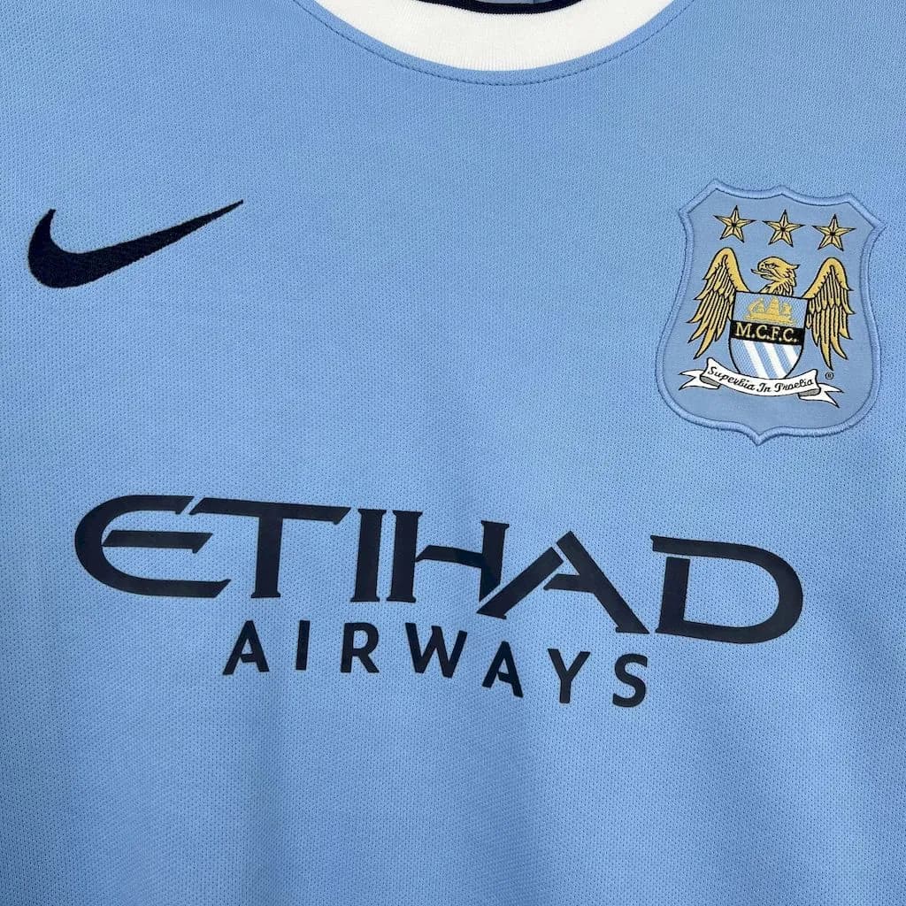 Manchester City Masculino 13/14 Retro - Torcedor — imagem 2