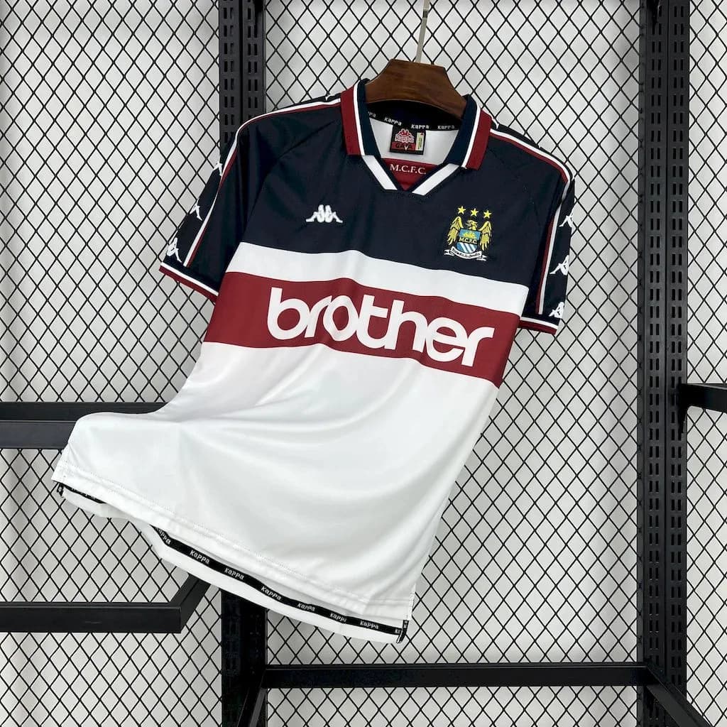 Manchester City Masculino 97/98 Retro - Torcedor — imagem 1
