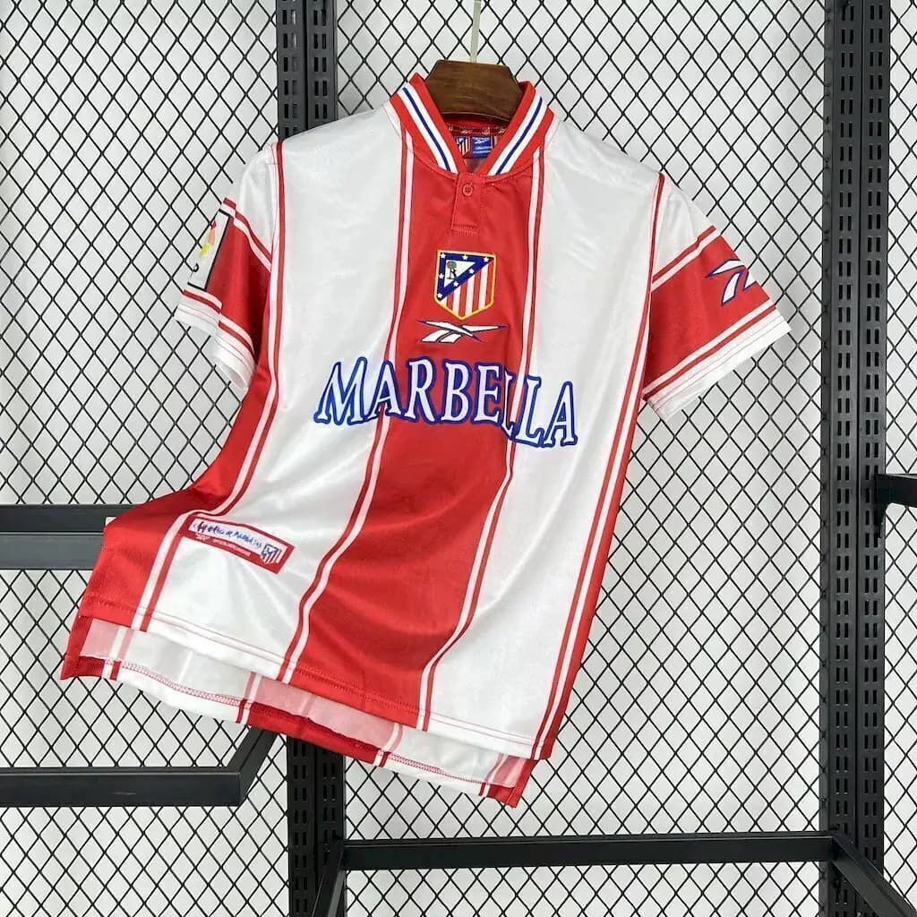 Atlético de Madrid Masculino 99/00 Retro - Torcedor — imagem 1
