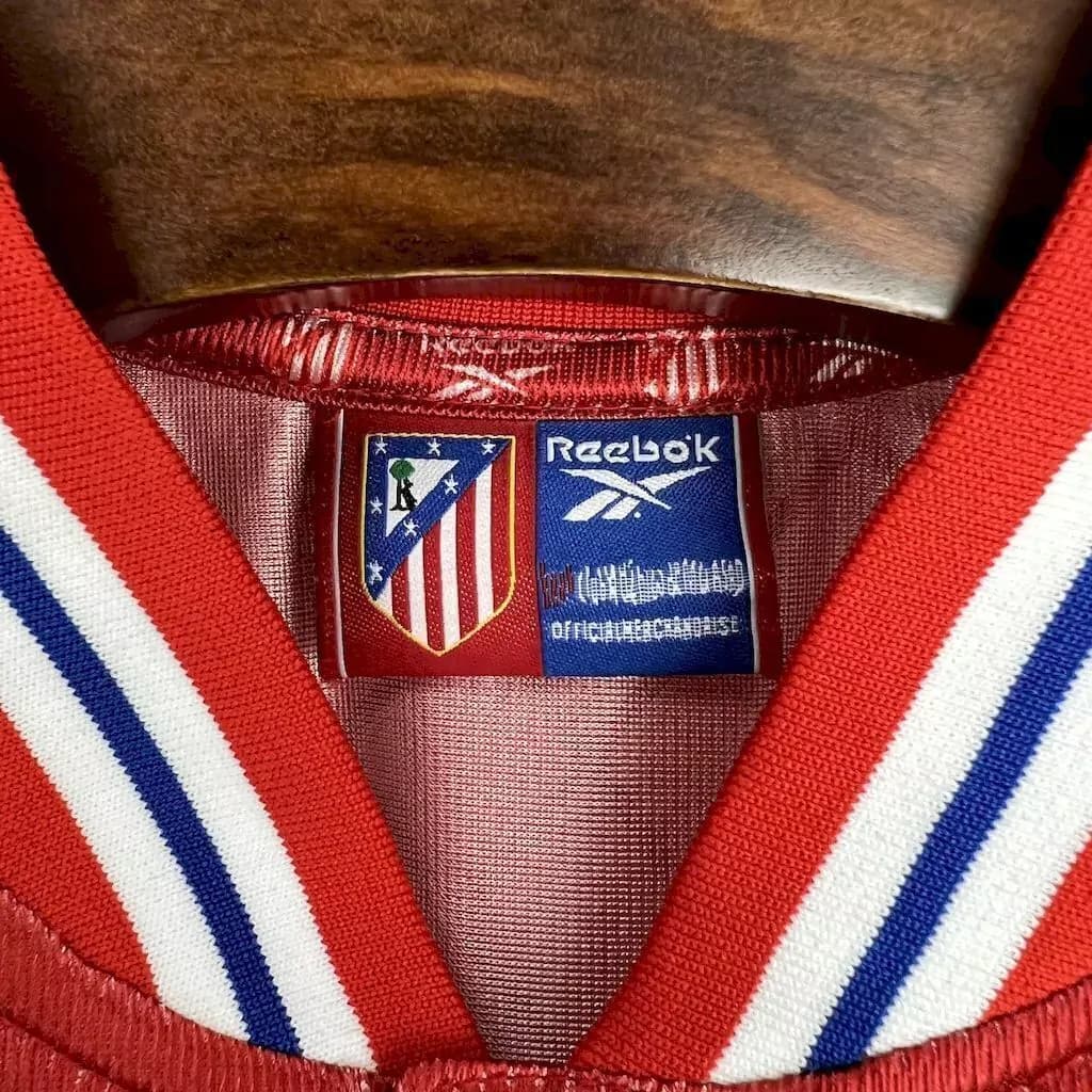 Atlético de Madrid Masculino 99/00 Retro - Torcedor — imagem 2
