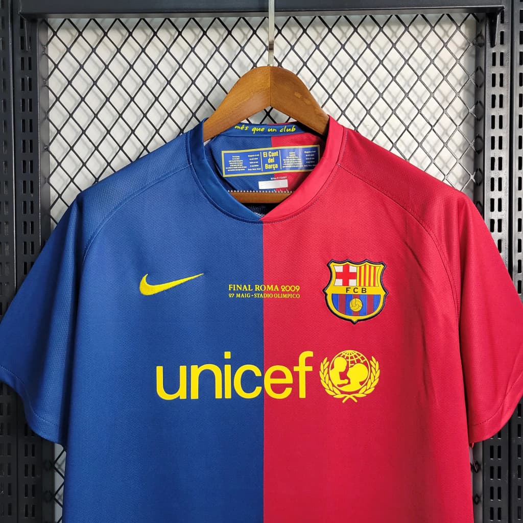Barcelona Masculino 08/09 Retro - Torcedor — imagem 2
