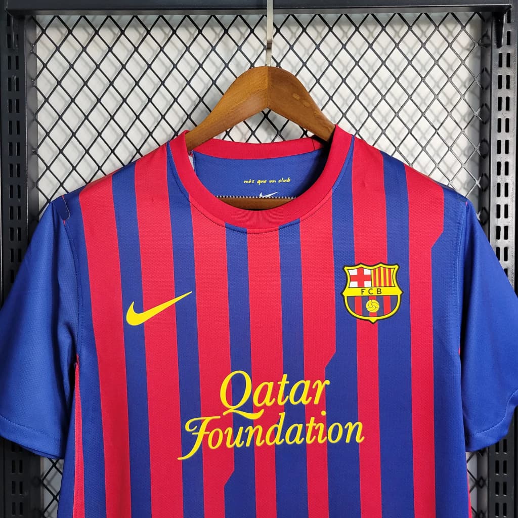 Barcelona Masculino 11/12 Retro - Torcedor — imagem 6