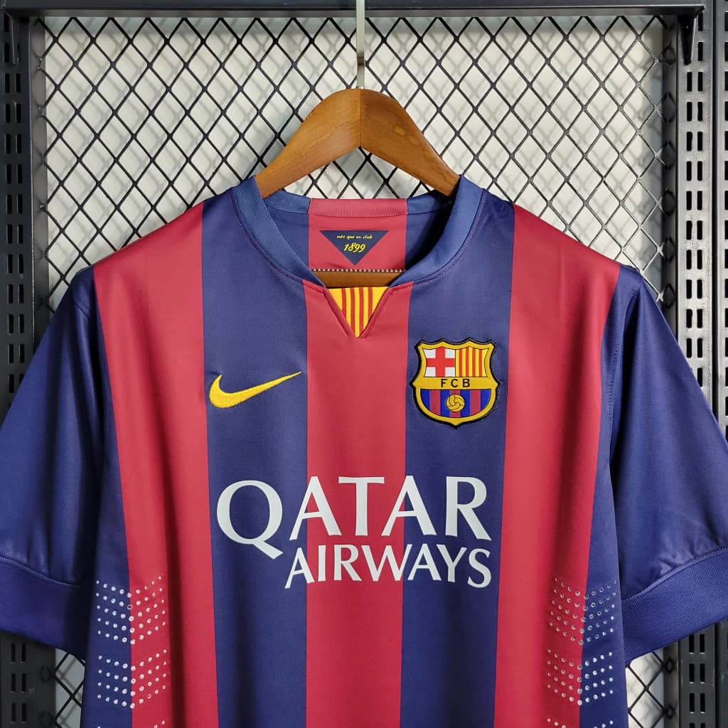 Barcelona Masculino 14/15 Retro - Torcedor — imagem 4