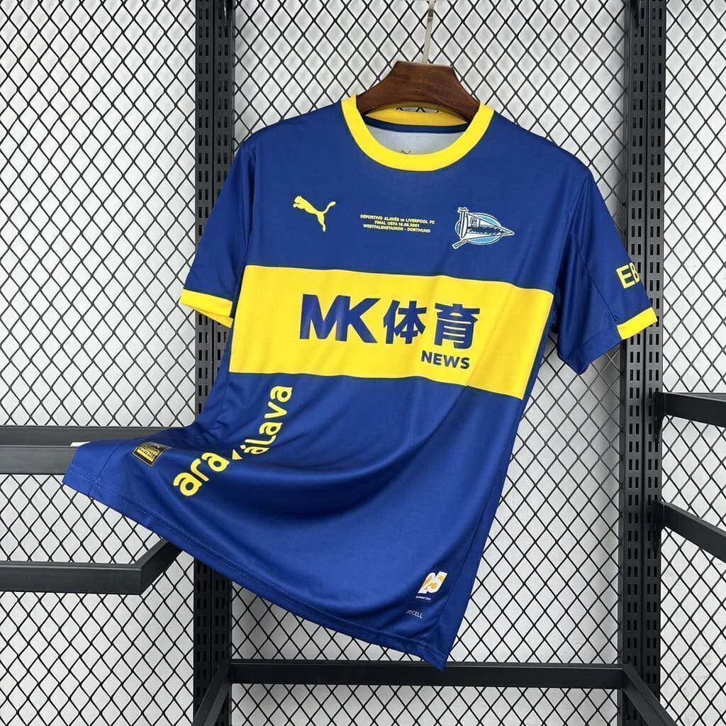 Deportivo Alavés Estilo Masculino 25/26 Retro - Torcedor — imagem 1