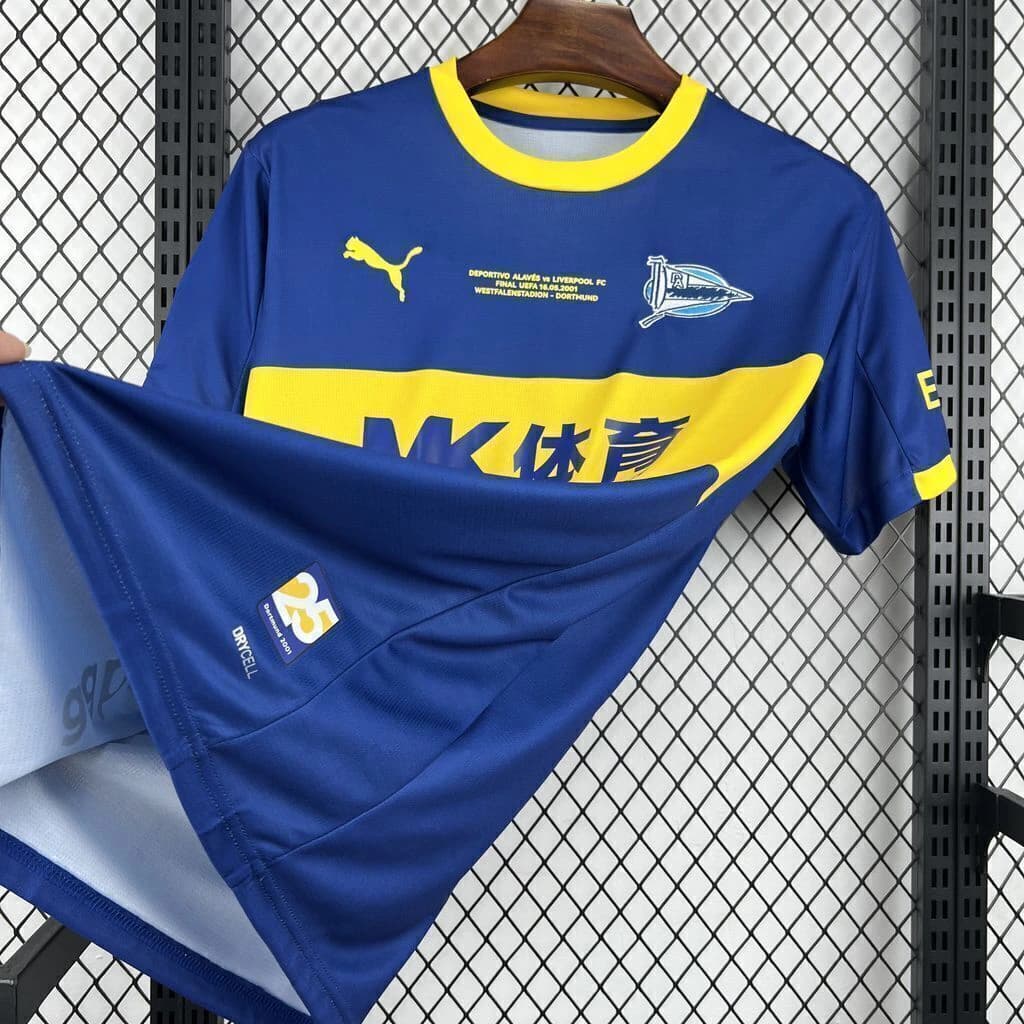 Deportivo Alavés Estilo Masculino 25/26 Retro - Torcedor — imagem 3