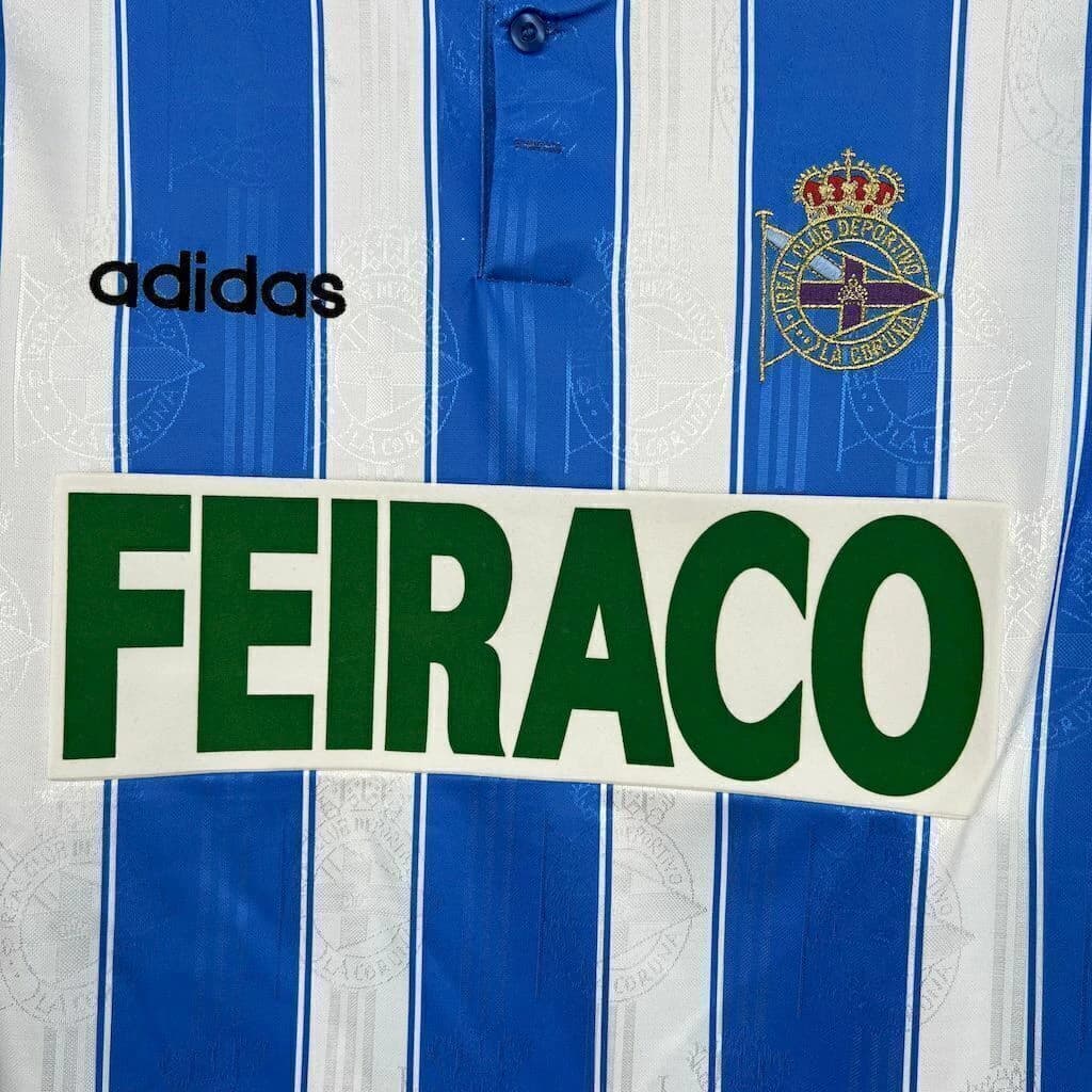 Deportivo de La Coruña Masculino 97/98 Retro - Torcedor — imagem 5