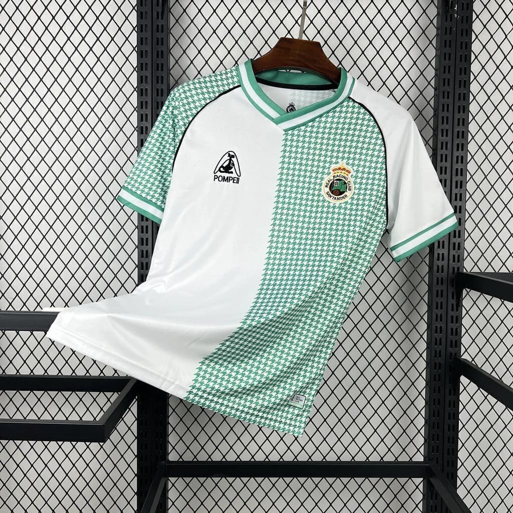 Racing Santander 113 anos Masculino 25/26 Home I - Torcedor — imagem 1