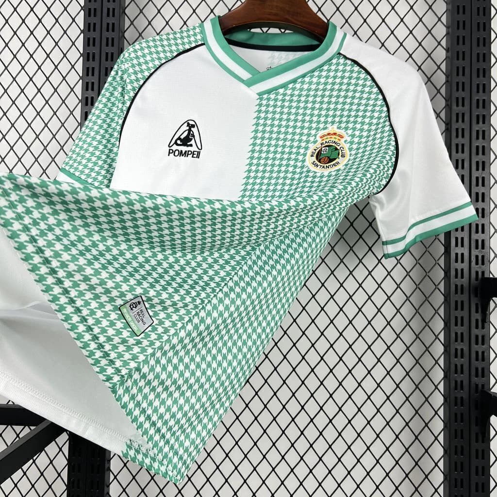 Racing Santander 113 anos Masculino 25/26 Home I - Torcedor — imagem 4