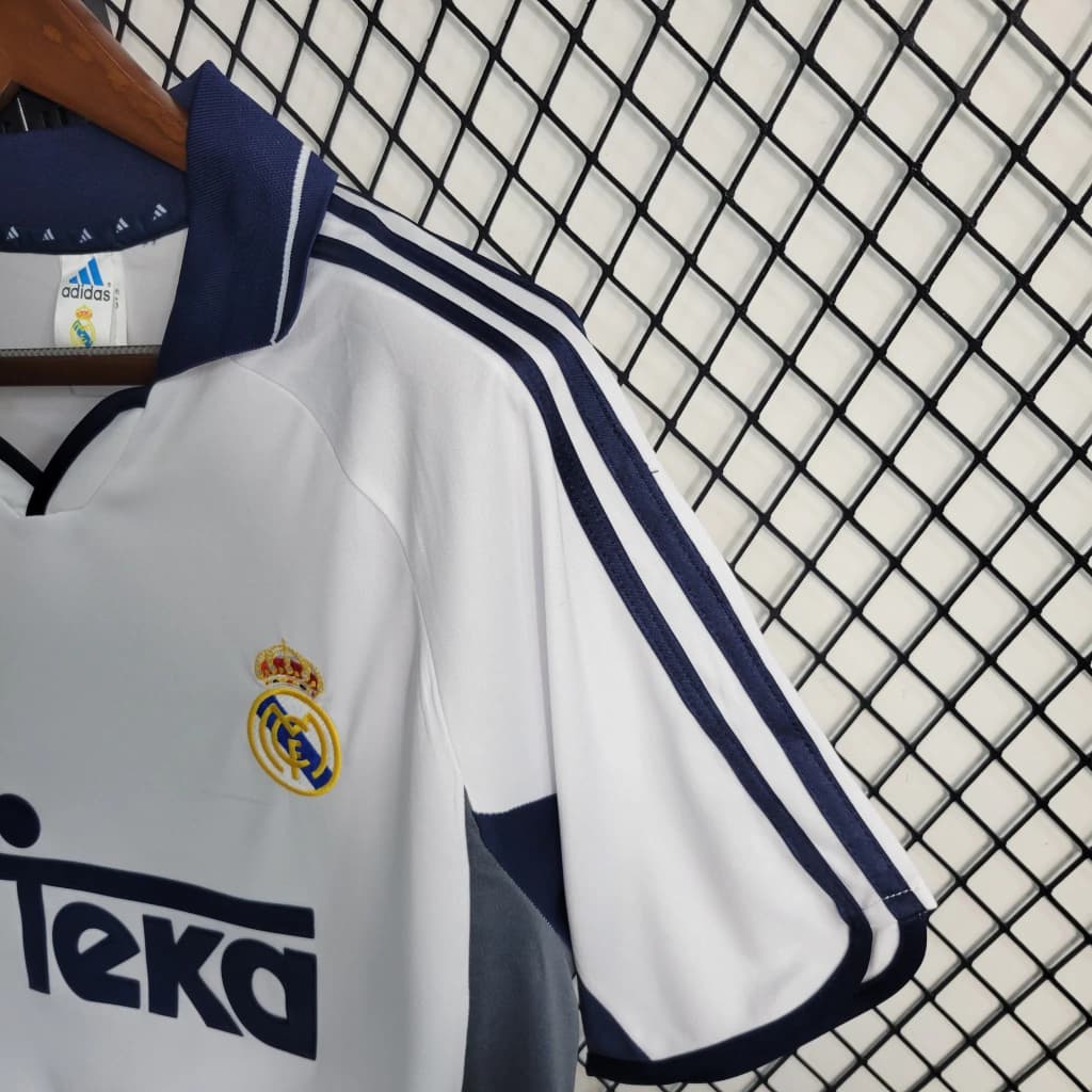 Real Madrid Masculino 00/01 Retro - Torcedor — imagem 2