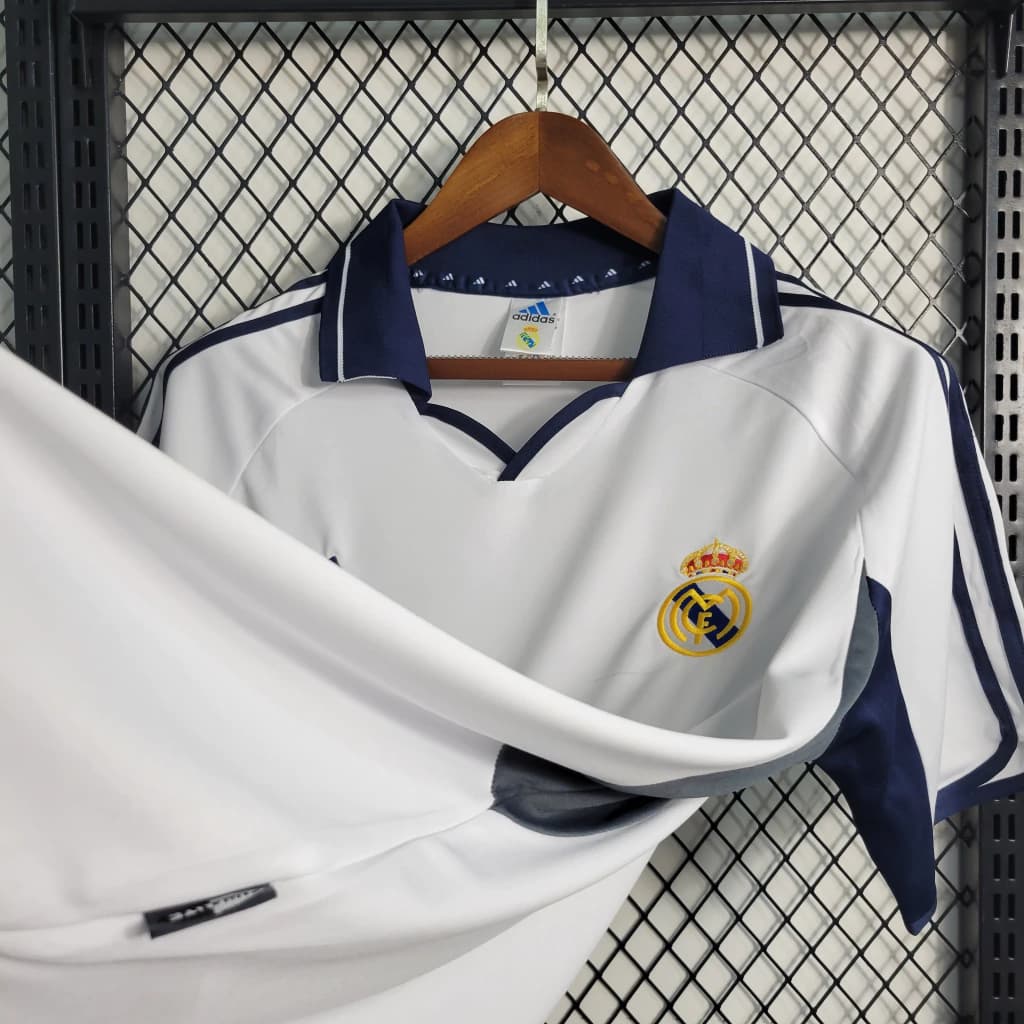 Real Madrid Masculino 00/01 Retro - Torcedor — imagem 3
