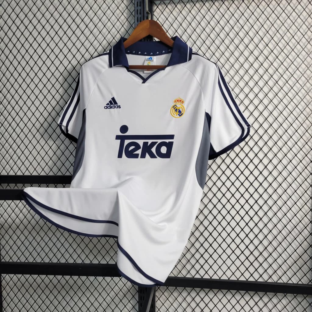 Real Madrid Masculino 00/01 Retro - Torcedor — imagem 6