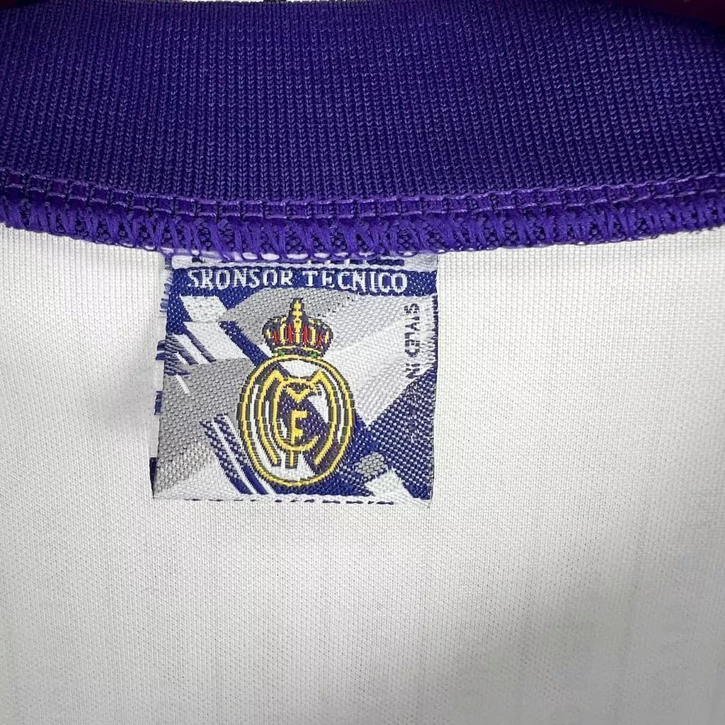 Real Madrid Masculino 96/97 Retro - Torcedor — imagem 4