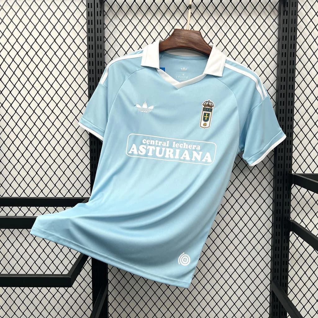Real Oviedo Masculino 25/26 Retro - Torcedor — imagem 2