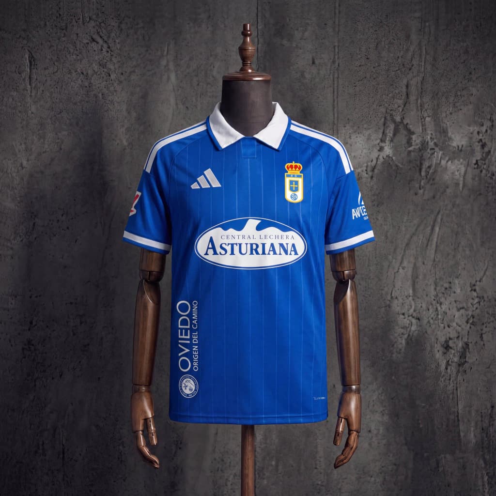 Real Oviedo Masculino 26/27 Home I - Torcedor — imagem 1
