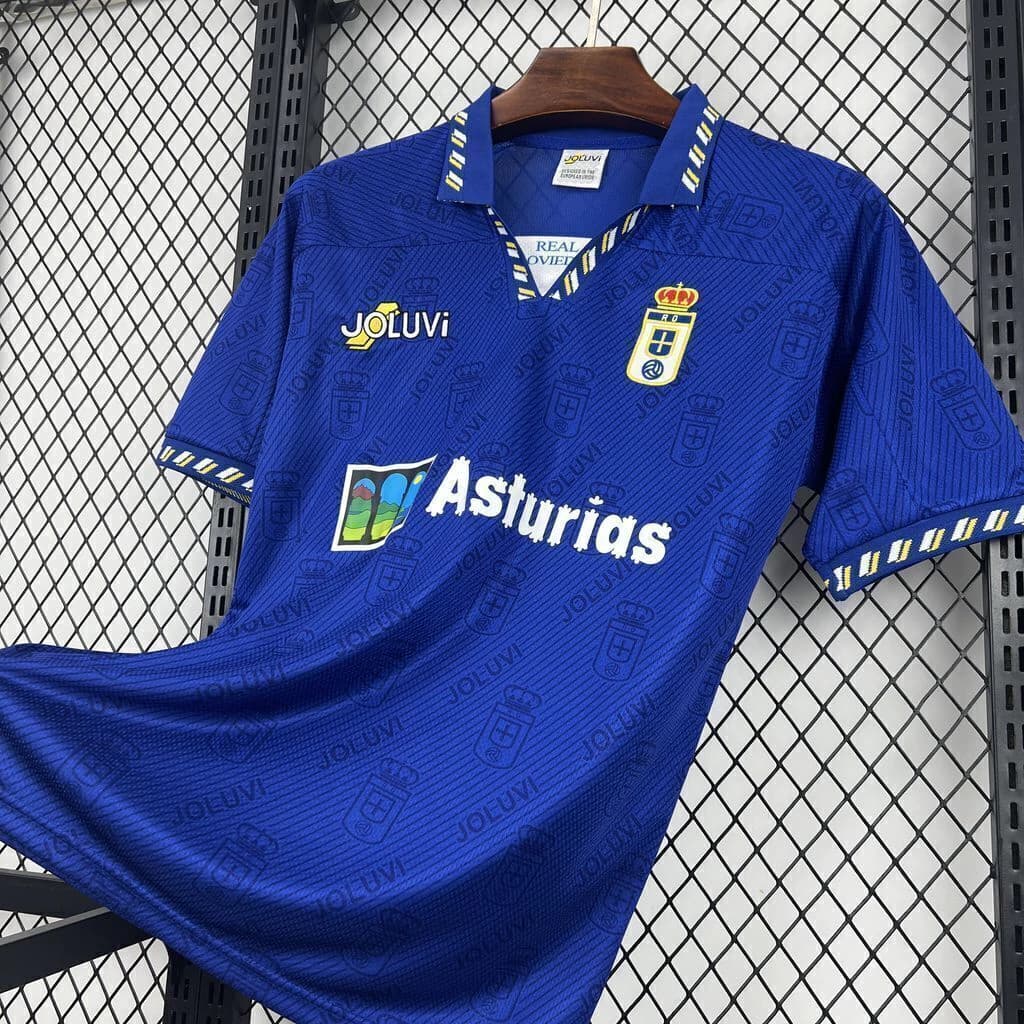 Real Oviedo Masculino 95/96 Retro - Torcedor — imagem 3