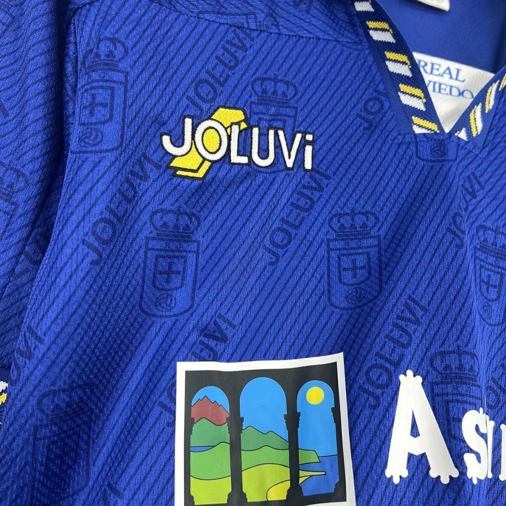 Real Oviedo Masculino 95/96 Retro - Torcedor — imagem 5