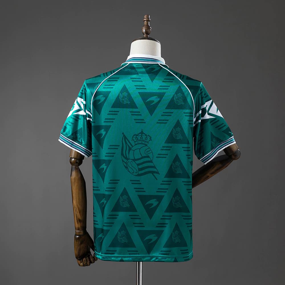 Real Sociedad Masculino 95/96 Retro - Torcedor — imagem 2