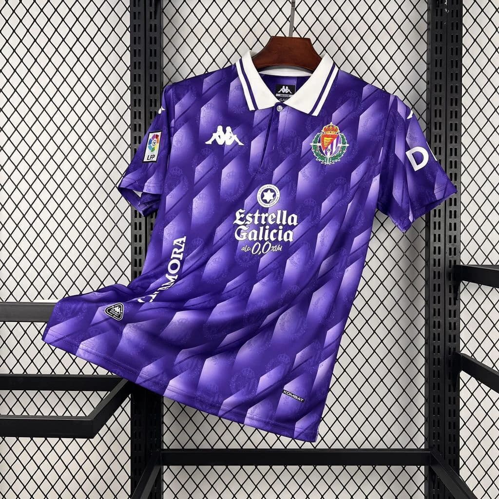 Real Valladolid Masculino 25/26 Retro - Torcedor — imagem 1