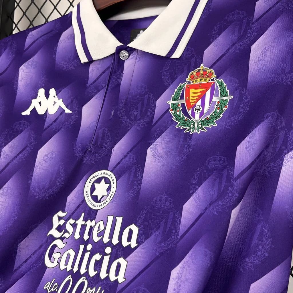 Real Valladolid Masculino 25/26 Retro - Torcedor — imagem 5