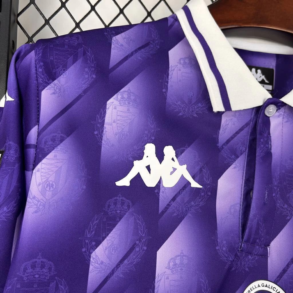Real Valladolid Masculino 25/26 Retro - Torcedor — imagem 6