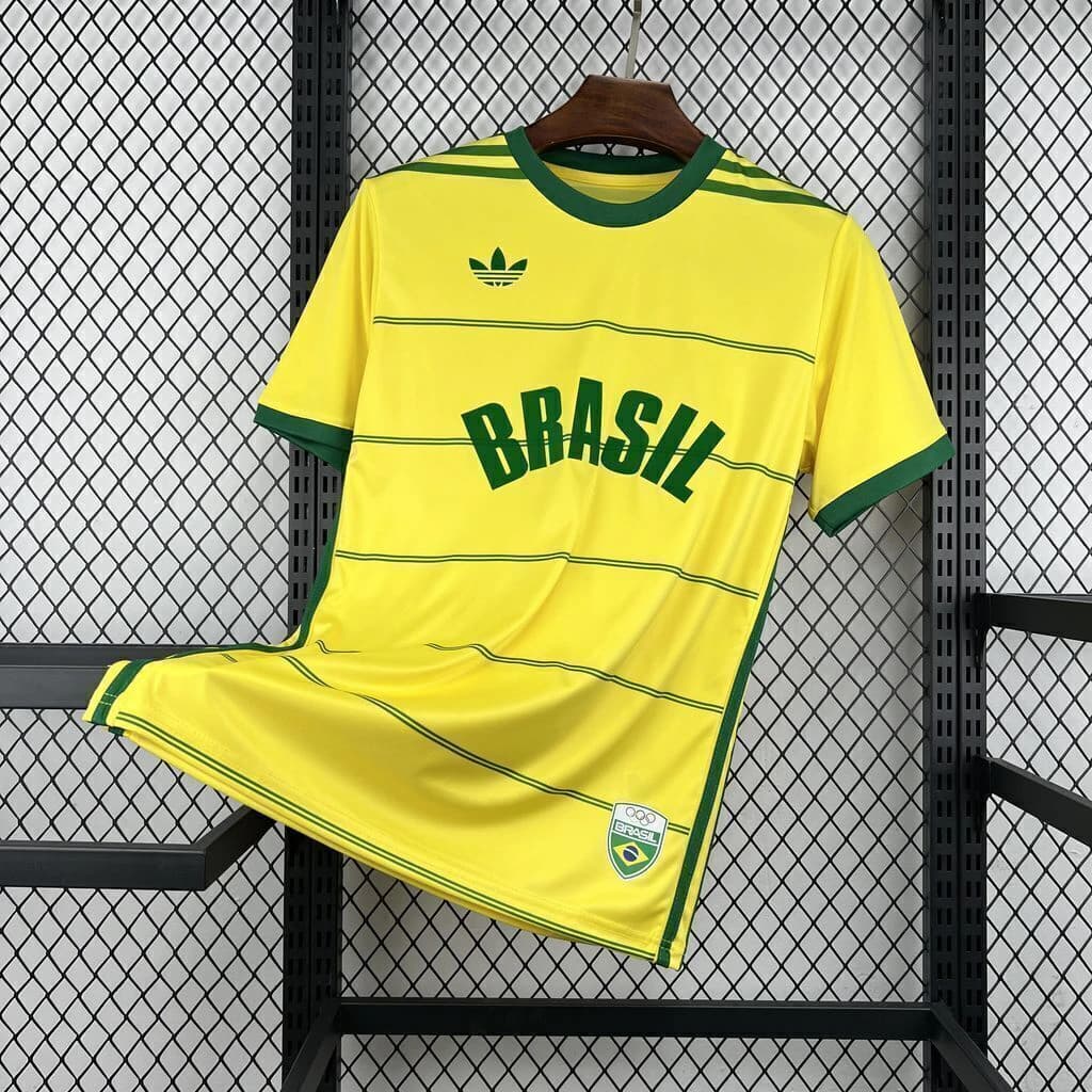 Retrô Brasil COB Olimpíadas Masculino 1984 Home I - Torcedor