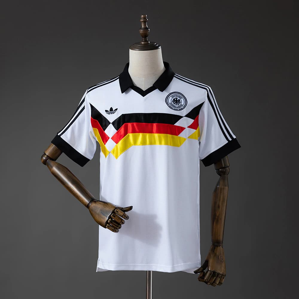 Retrô Seleção Alemanha Masculino 1988 Home I - Torcedor
