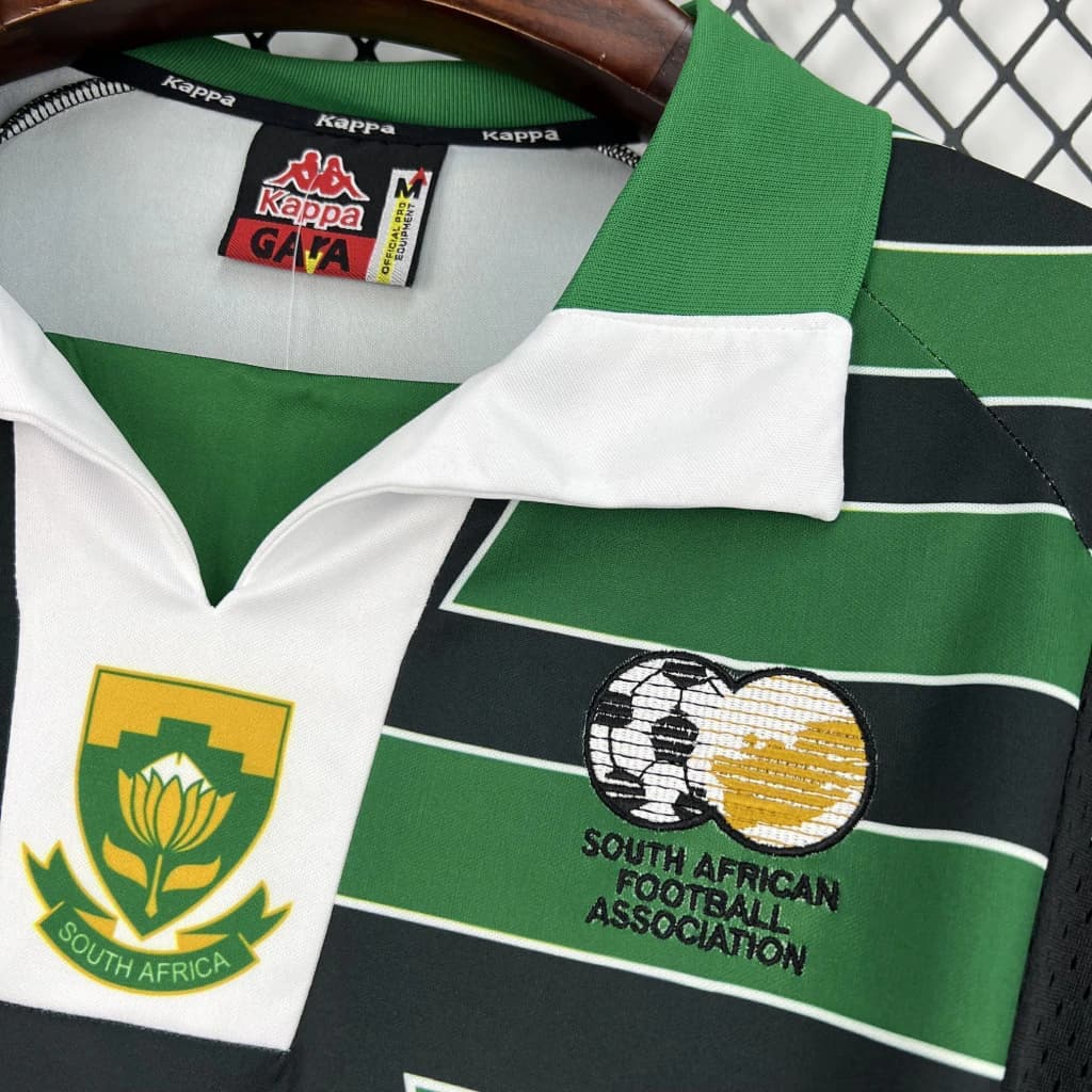 Retrô Seleção África do Sul Copa do Mundo Masculino 1998 Away II - Torcedor — imagem 4