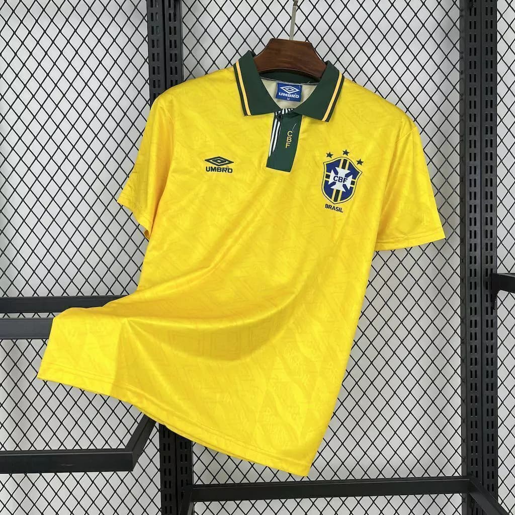 Seleção Brasil Masculino 1991 Retro - Torcedor — imagem 1