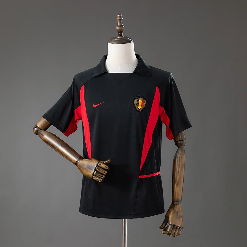 Seleção Bélgica Masculino 2002 Retro - Torcedor — imagem 2
