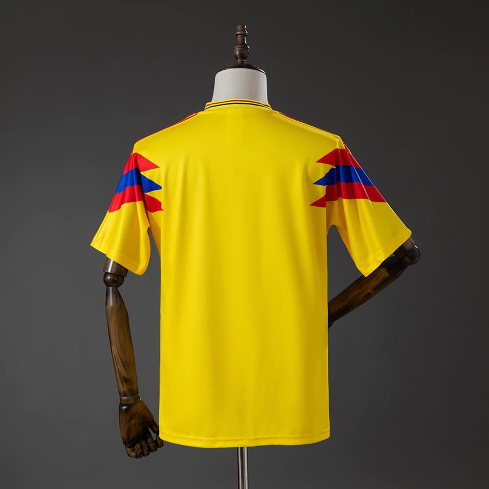 Seleção Colômbia Masculino 1990 Retro - Torcedor — imagem 4