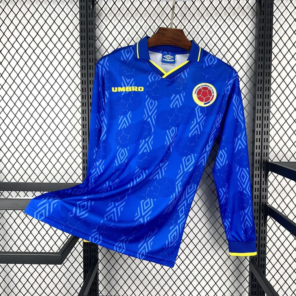 Seleção Colômbia Masculino 1994 Retro - Torcedor — imagem 2