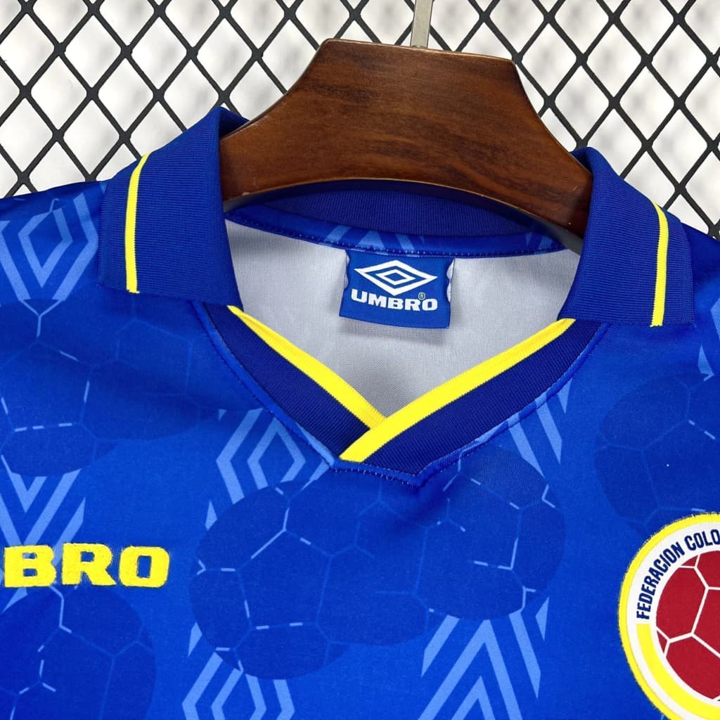Seleção Colômbia Masculino 1994 Retro - Torcedor — imagem 4