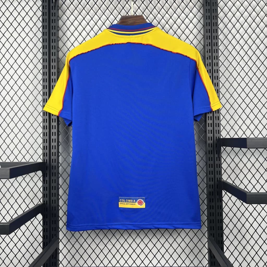Seleção Colômbia Masculino 1998 Retro - Torcedor — imagem 6
