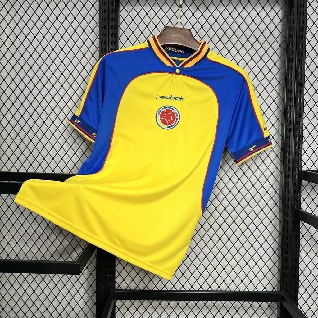 Seleção Colômbia Masculino 2001 Retro - Torcedor — imagem 1
