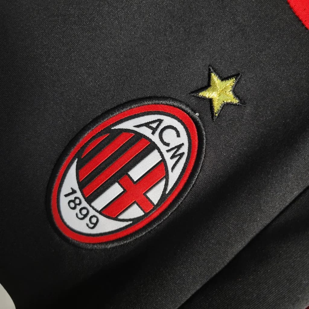 AC Milan Preta 07/08 Retro - Torcedor — imagem 2