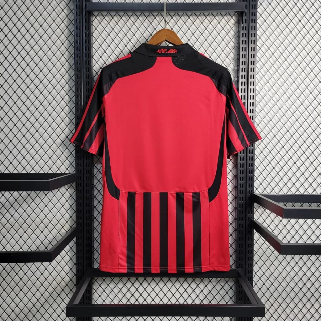 AC Milan Vermelha 07/08 Retro - Torcedor — imagem 4