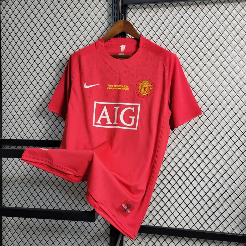 Manchester United Masculino 07/08 Retro - Torcedor — imagem 12