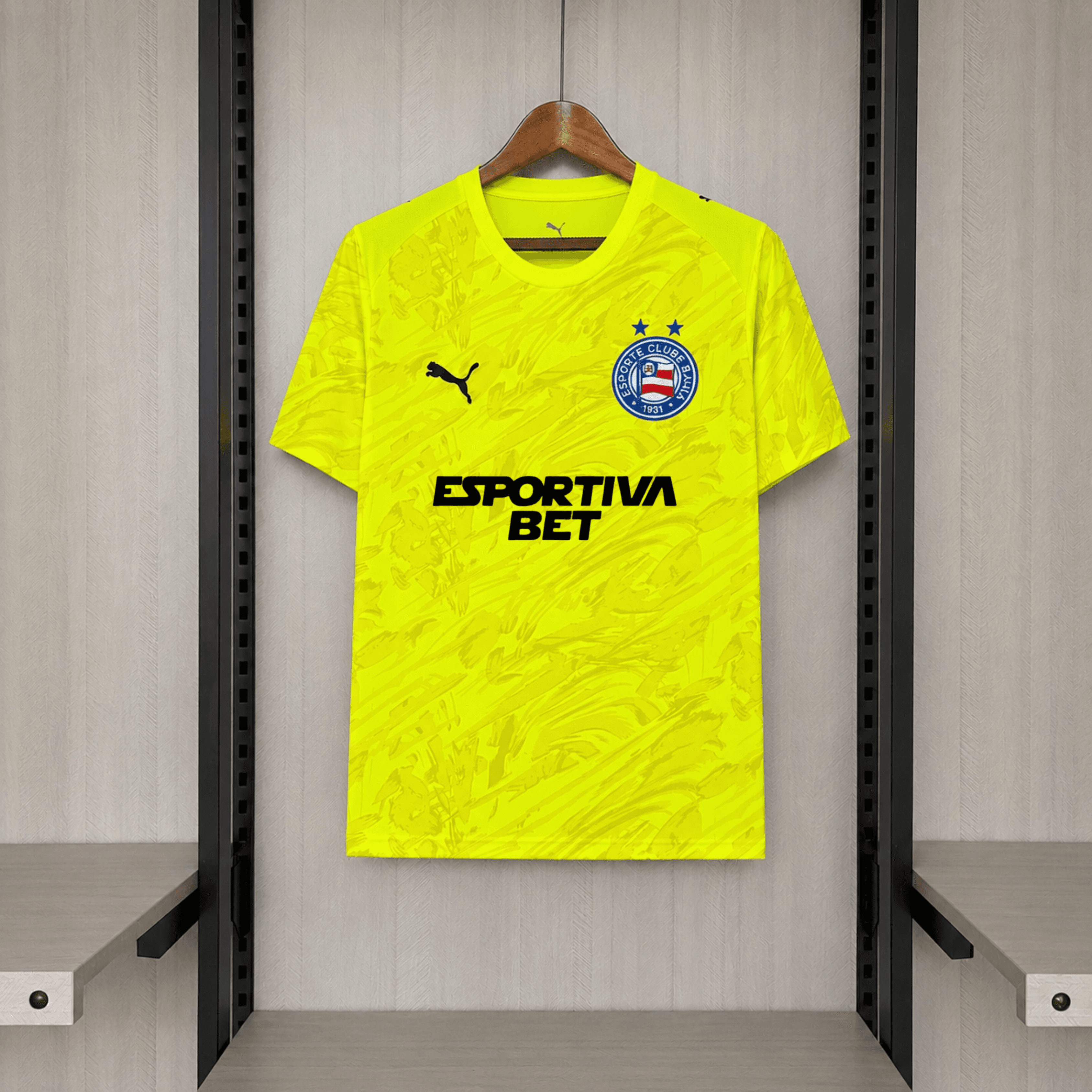 Bahia Masculino 26/27 Goleiro Amarelo - Torcedor — imagem 2