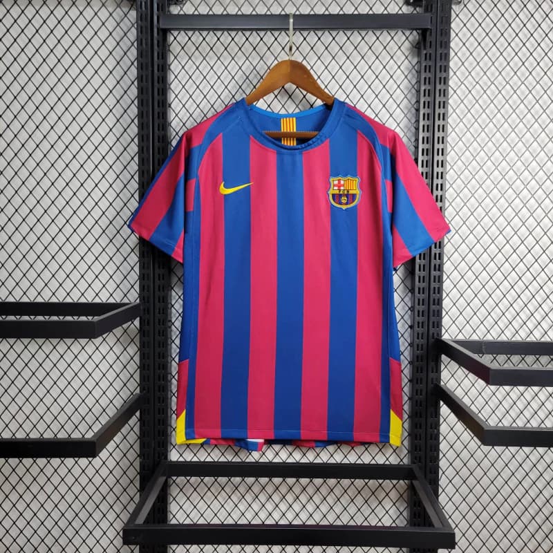 Barcelona Masculino 05/06 Retro - Torcedor — imagem 1