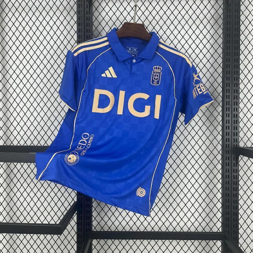 Real Oviedo Masculino 25/26 Home I - Torcedor — imagem 1