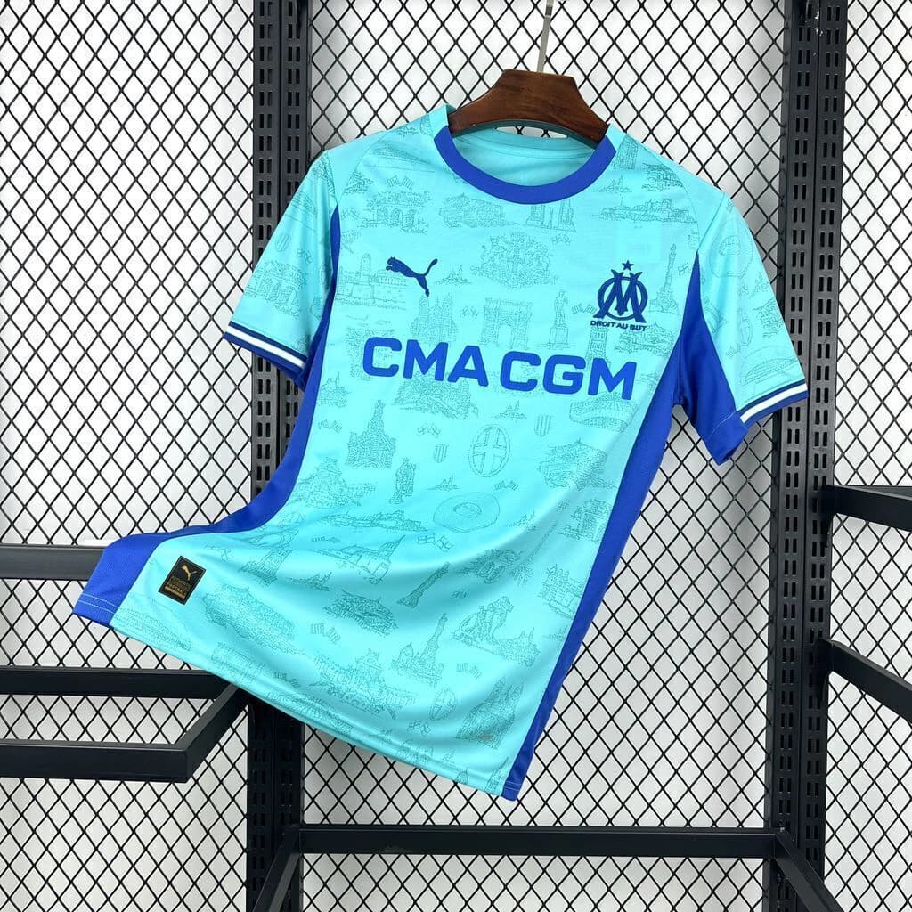 Olympique de Marseille Masculino 25/26 Goalkeeper - Torcedor — imagem 1